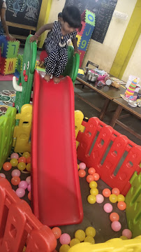 Indoor Nursery Slide & Ball Pit Play Area